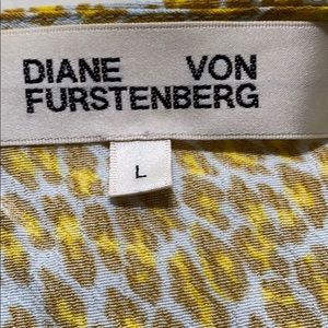 Diane Von Furstenberg Emilia crepe mini wrap dress